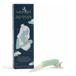 Innowacyjna lampka nocna nie zaburzająca fazy snu, przenośna, z klipsem i światłem kierunkowym / LatchLight