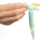 Innowacyjna lampka nocna nie zaburzająca fazy snu, przenośna, z klipsem i światłem kierunkowym / LatchLight