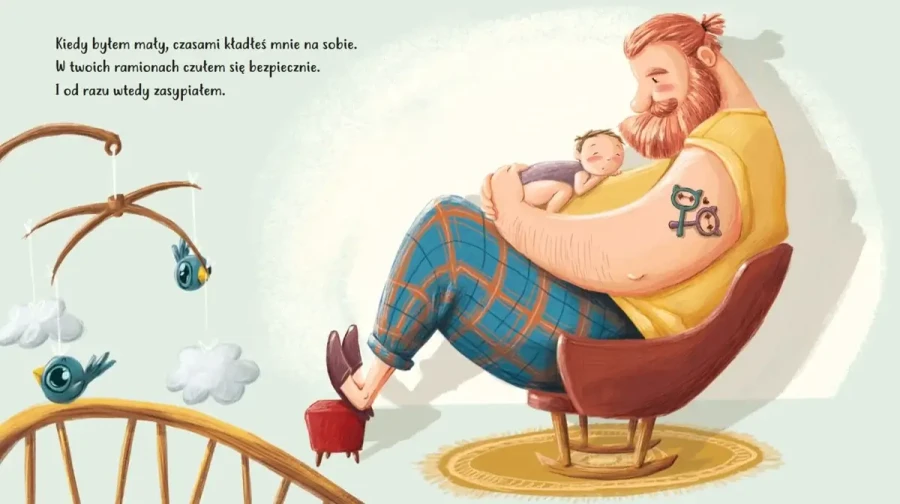 Kocham cię, tato! / Wydawnictwo Kropka