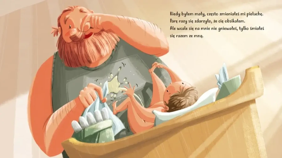 Kocham cię, tato! / Wydawnictwo Kropka