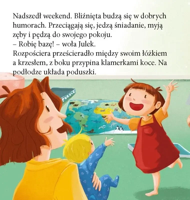 Tosia i Julek przepraszają / Wydawnictwo Dwukropek