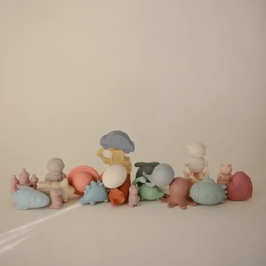 Zestaw do Kąpieli - Dino 5-pack / Mushie