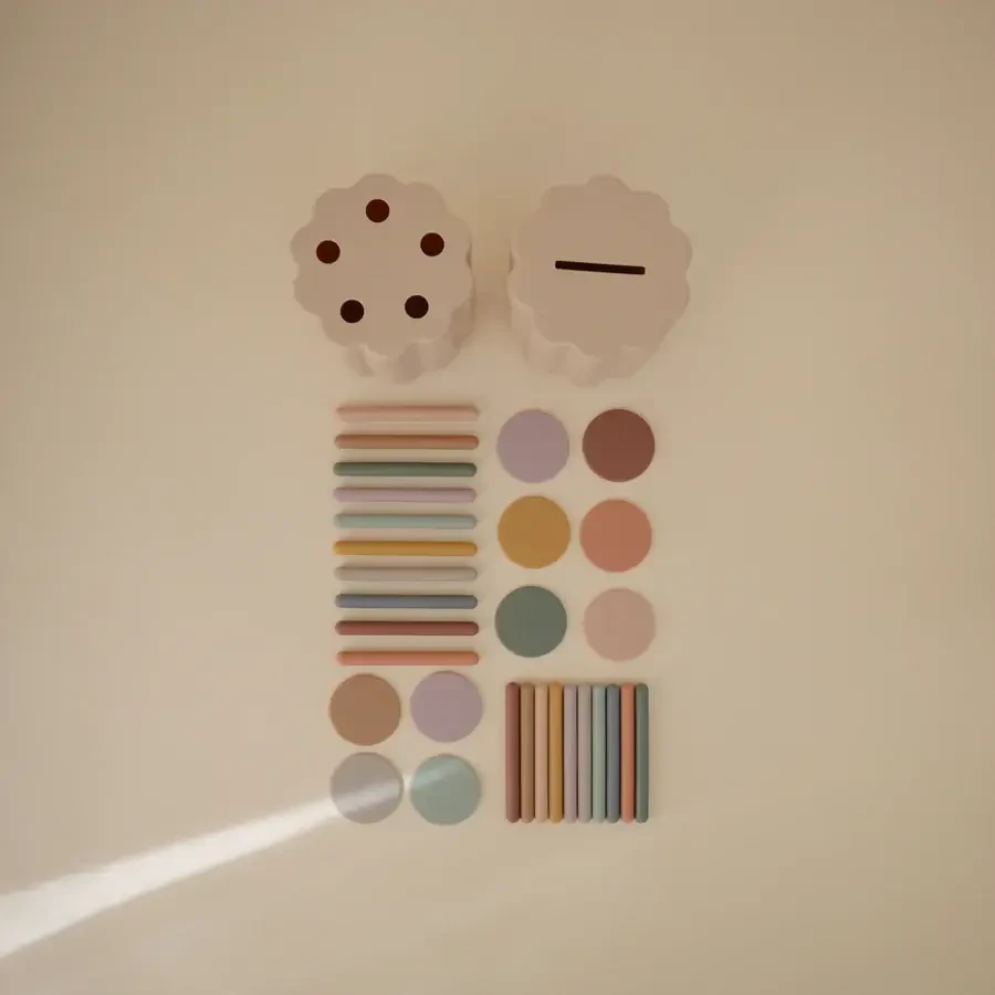 Sorter monet i patyczków / Mushie