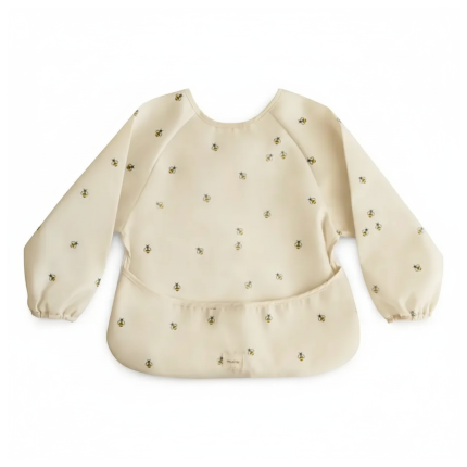 Śliniak z długim rękawem – Bees / Mushie