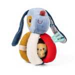 Grzechotka z uchwytami Piesek Jules 6 m+ / Lilliputiens