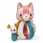 Grzechotka z uchwytami Kotka Jeanne 6 m+ / Lilliputiens