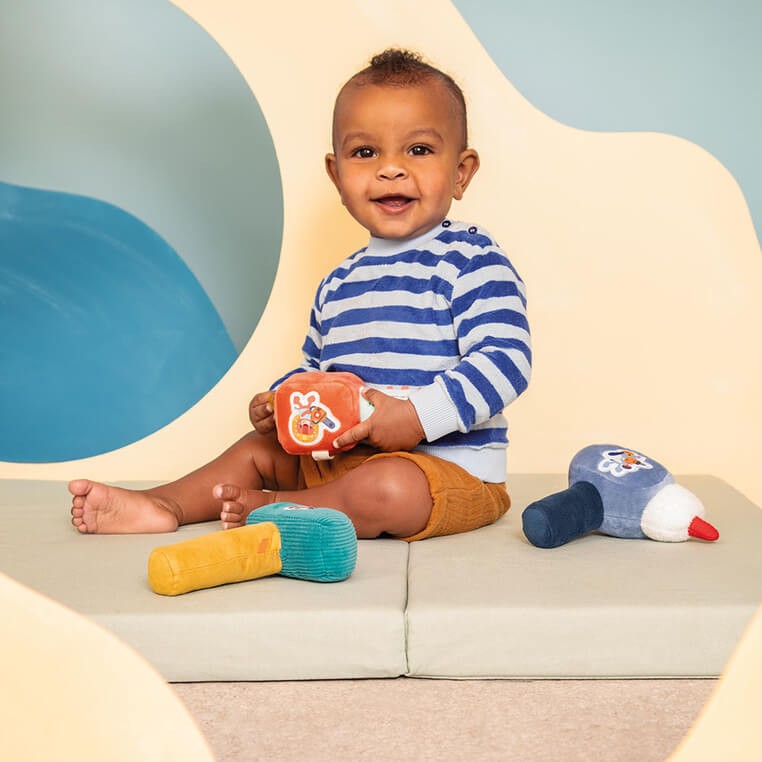 Grzechotka wiertarka Piesek Jules 3 m+ / Lilliputiens