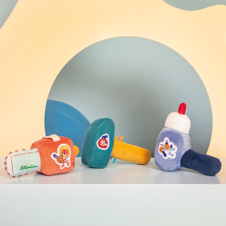 Grzechotka wiertarka Piesek Jules 3 m+ / Lilliputiens