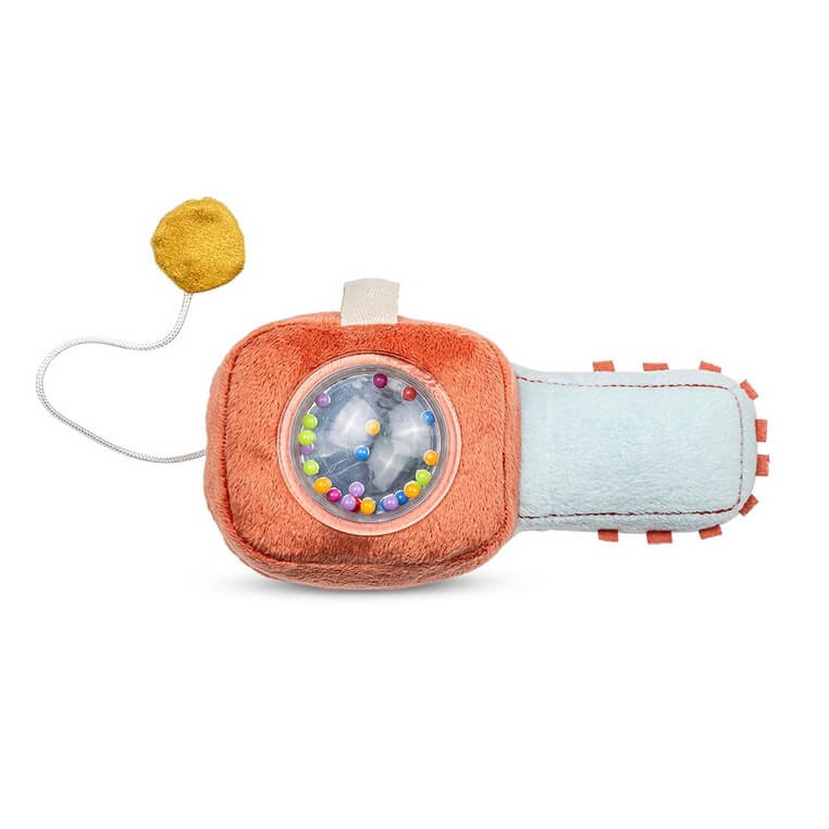 Grzechotka piła Lew Jack 3 m+ / Lilliputiens