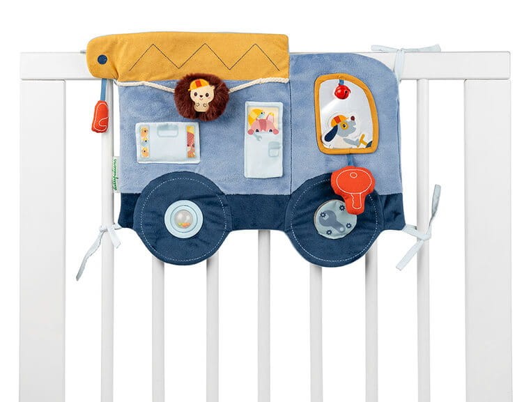 Miękka tablica aktywizująca samochód Piesek Jules 3 m+ / Lilliputiens