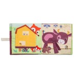 Książeczka aktywizująca z mini-pacynkami Farma 12 m+ / Lilliputiens