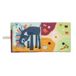 Książeczka aktywizująca z mini-pacynkami Farma 12 m+ / Lilliputiens