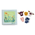 Książeczka aktywizująca z mini-pacynkami Farma 12 m+ / Lilliputiens