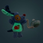 Zawieszka do smoczka świecąca w ciemności Nocny mini przyjaciel Piesek Jules 0 m+ / Lilliputiens