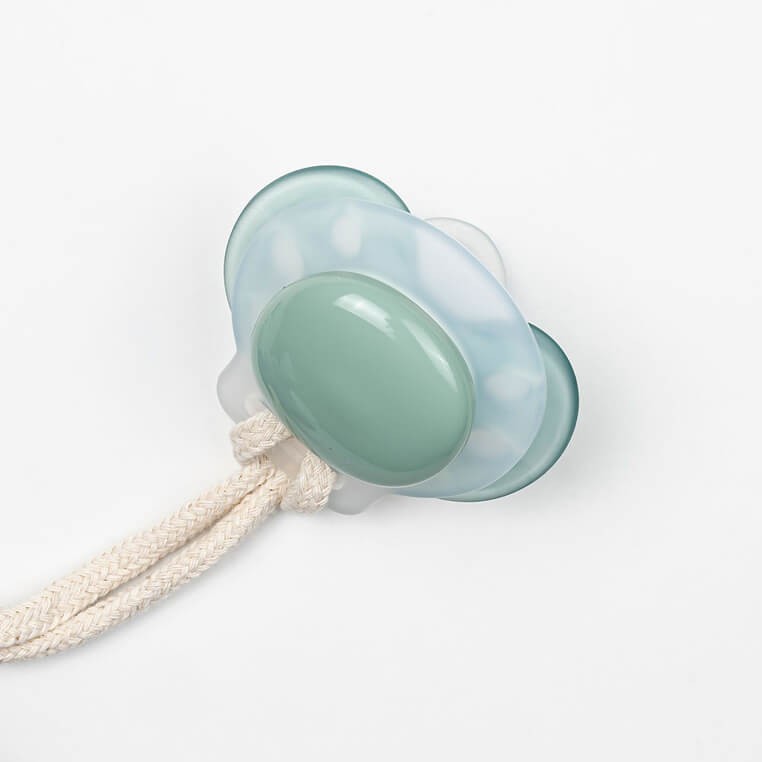 Zawieszka do smoczka świecąca w ciemności Nocny mini przyjaciel Piesek Jules 0 m+ / Lilliputiens