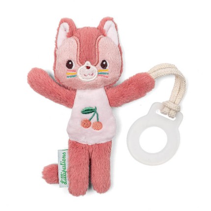 Zawieszka do smoczka świecąca w ciemności Nocny mini przyjaciel Kotka Jeanne 0 m+ / Lilliputiens