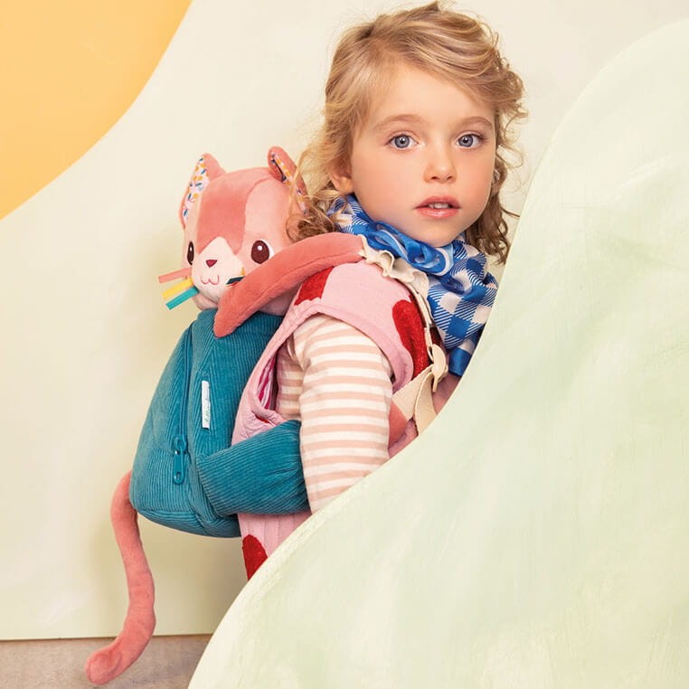 Miękki plecak przytulanka Kotka Jeanne / Lilliputiens