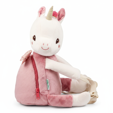Miękki plecak przytulanka Jednorożec Lena / Lilliputiens