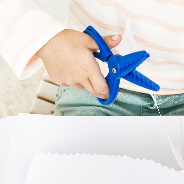 Pierwsze nożyczki kreatywne do wycinania wzorów 3szt. 3+ / Janod