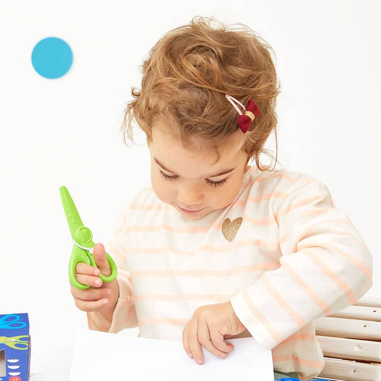 Pierwsze nożyczki kreatywne do wycinania wzorów 3szt. 3+ / Janod