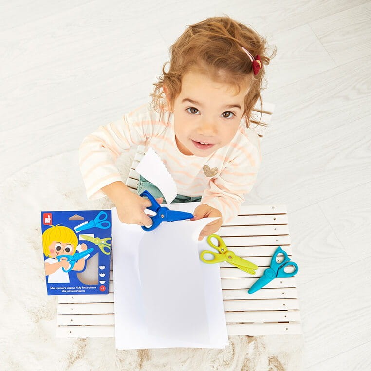 Pierwsze nożyczki kreatywne do wycinania wzorów 3szt. 3+ / Janod