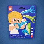 Pierwsze nożyczki kreatywne do wycinania wzorów 3szt. 3+ / Janod