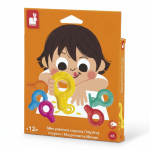 Pierwsze kredki świecowe z uchwytem 6 kolorów 12m+ / Janod