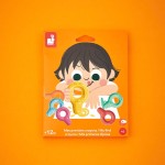 Pierwsze kredki świecowe z uchwytem 6 kolorów 12m+ / Janod