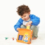 Farbki do malowania rękami 5 kolorów 12m+ / Janod