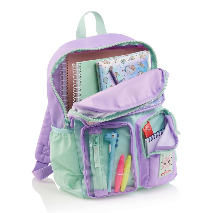 Plecak czterokomorowy - Fioletowy 17L / Miquelrius