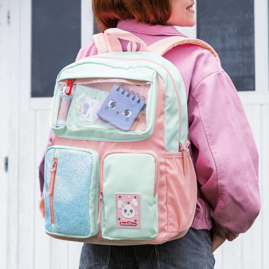 Plecak czterokomorowy - Turkusowy 17L / Miquelrius