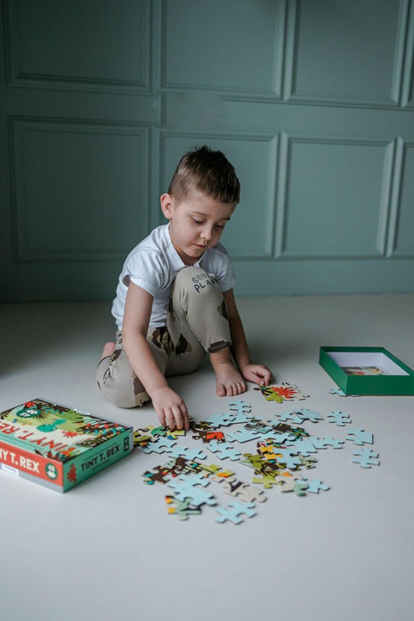 Puzzle Tiny T.rex 48 elementów 3+ / Mudpuppy