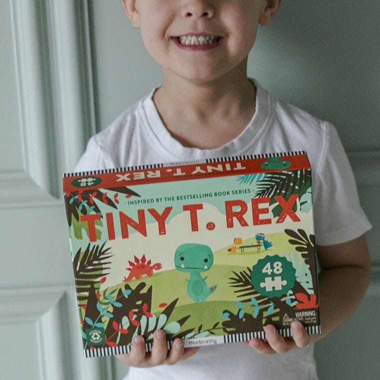 Puzzle Tiny T.rex 48 elementów 3+ / Mudpuppy