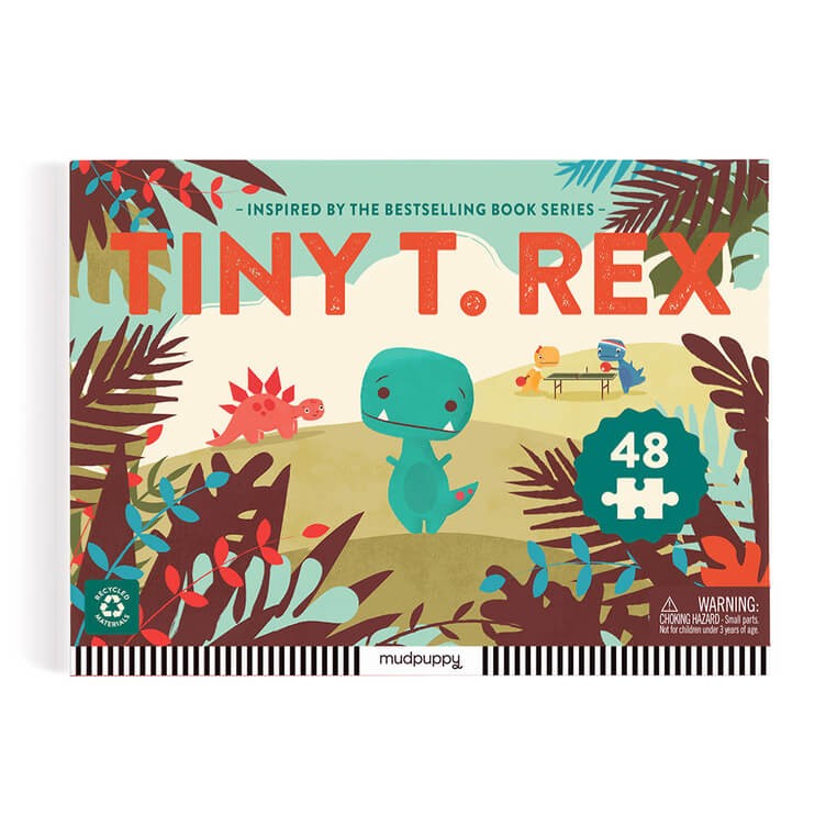 Puzzle Tiny T.rex 48 elementów 3+ / Mudpuppy
