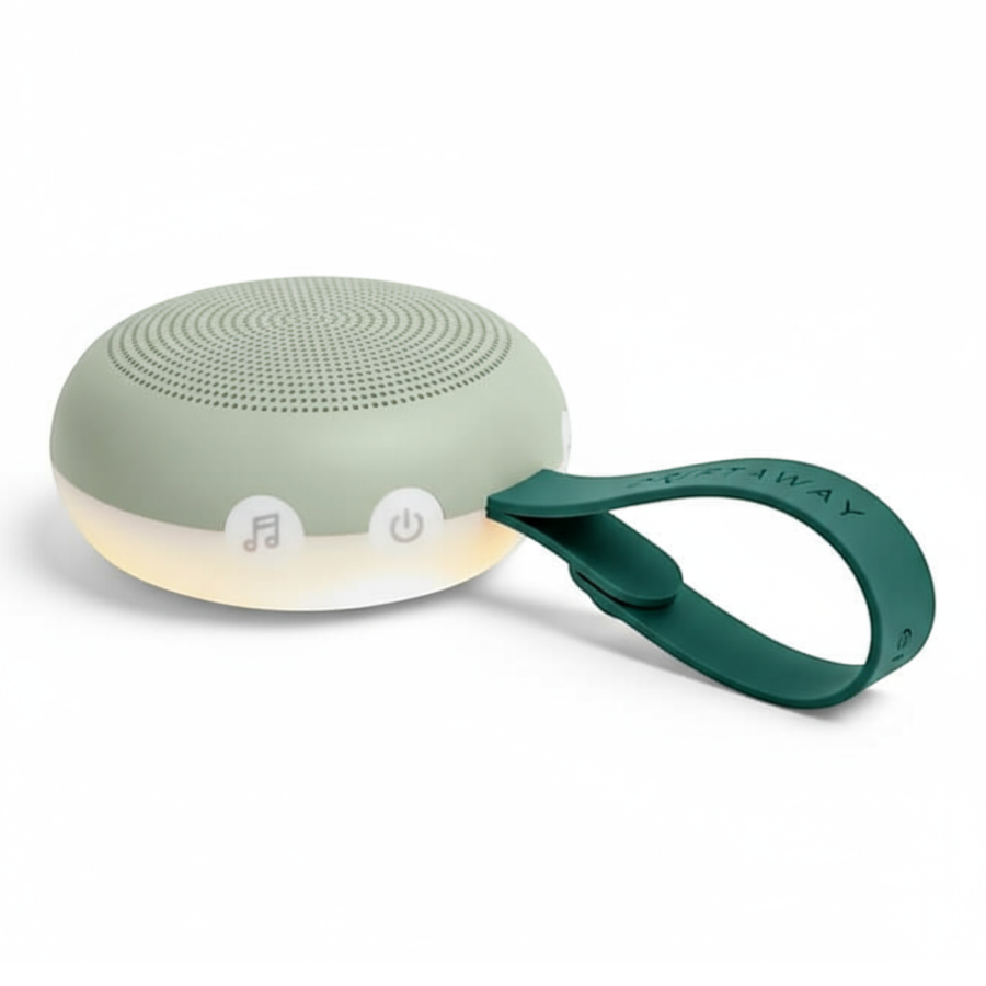Usypiacz z białym szumem i lampką LED, drift away Sage / ergoPouch