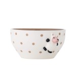 Miseczka dziecięca z kamionki - Dolly, Brown / Bloomingville Mini