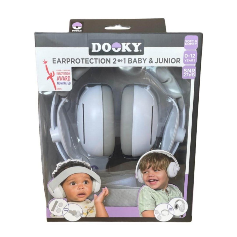 Słuchawki ochronne 2w1 Baby&Junior 0-12 lat / DOOKY Baby