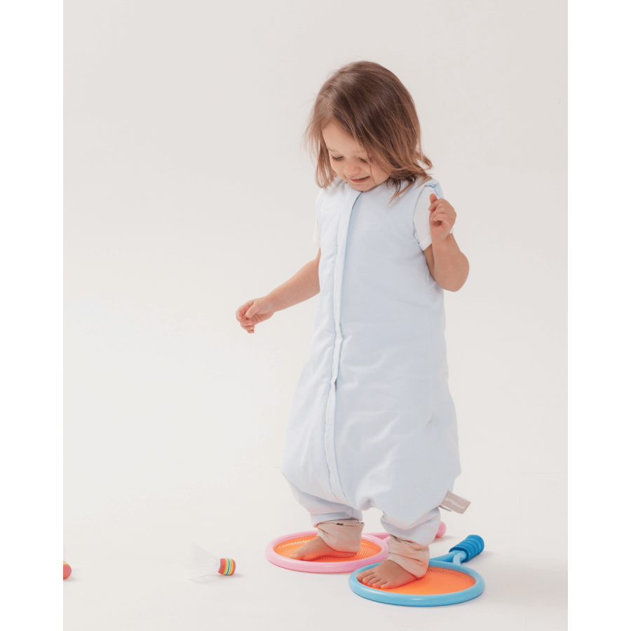 Śpiworek z nogawkami 1.0 TOG - niebieski / piapimo