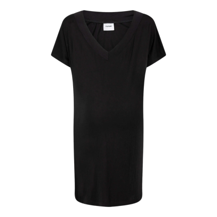 Koszula do spania i karmienia Francesca One Size - czarna / piapimo