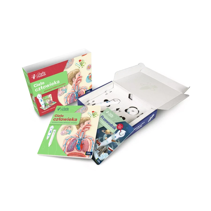 Zestaw Ciało człowieka 5+ / Czytaj z Albikiem