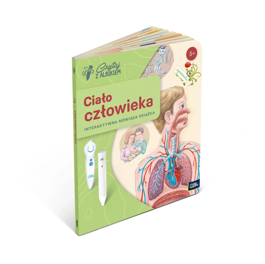 Zestaw Ciało człowieka 5+ / Czytaj z Albikiem