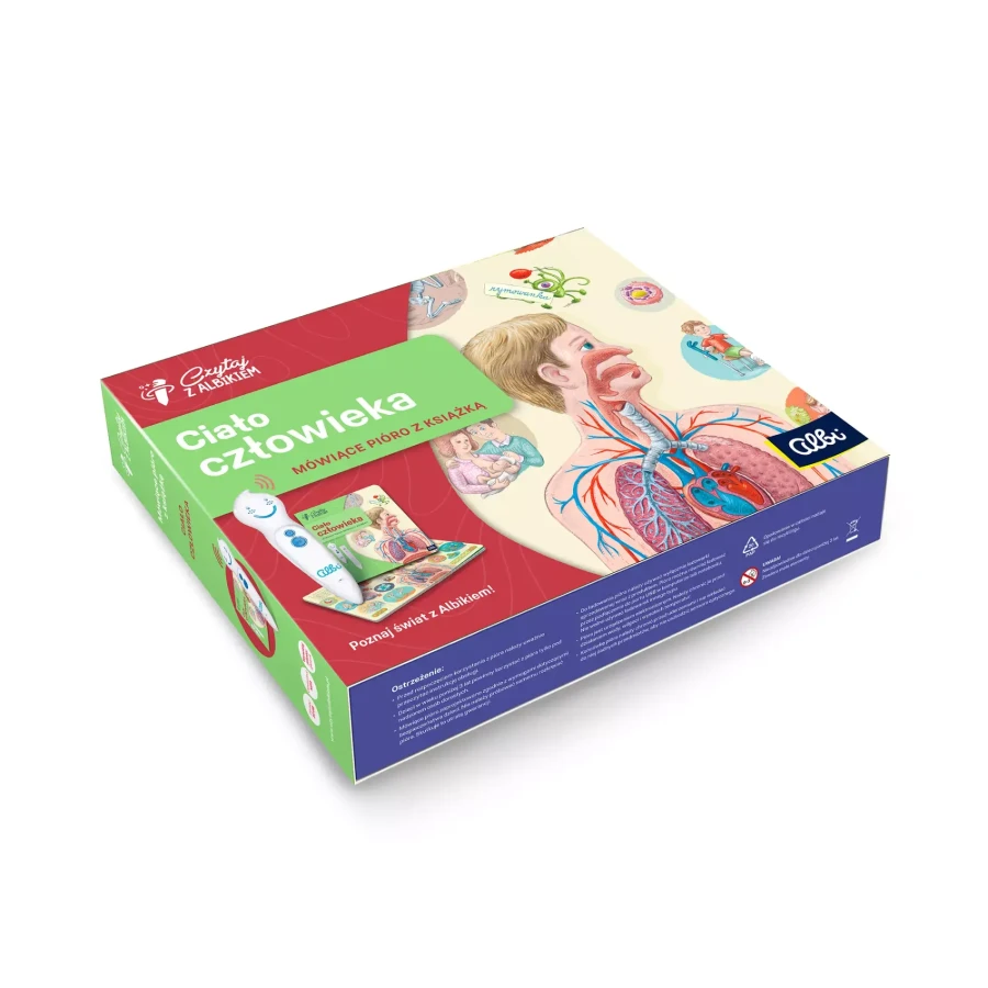 Zestaw Ciało człowieka 5+ / Czytaj z Albikiem
