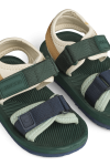 Sandały z paskami Monty - hunter green mix / Liewood