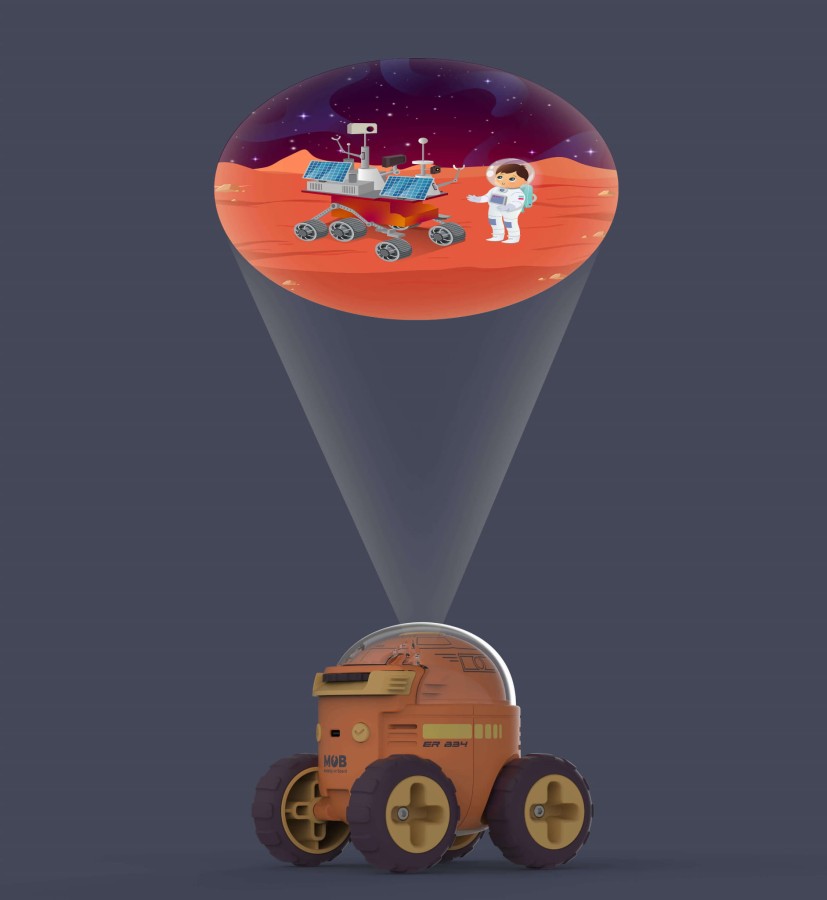 Projektor Łazik – Historia Eksploracji Kosmosu / MOB