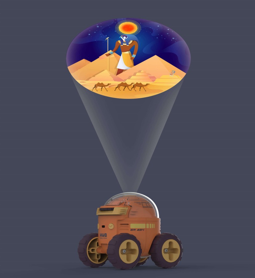 Projektor Łazik – Historia Eksploracji Kosmosu / MOB