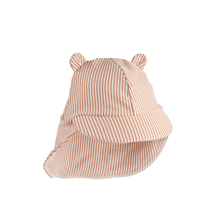 Kapelusz kąpielowy Senia z filtrem UV: stripe pale tuscany, creme de la creme / Liewood