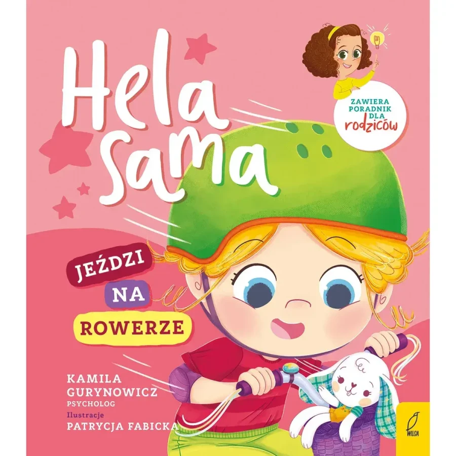 Hela sama jeździ na rowerze / Wilga