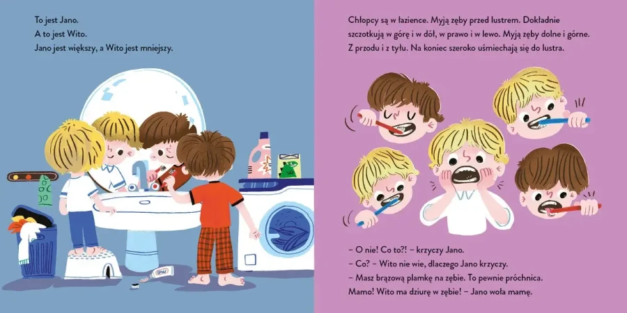 Jano i Wito u dentysty / Wydawnictwo Mamania