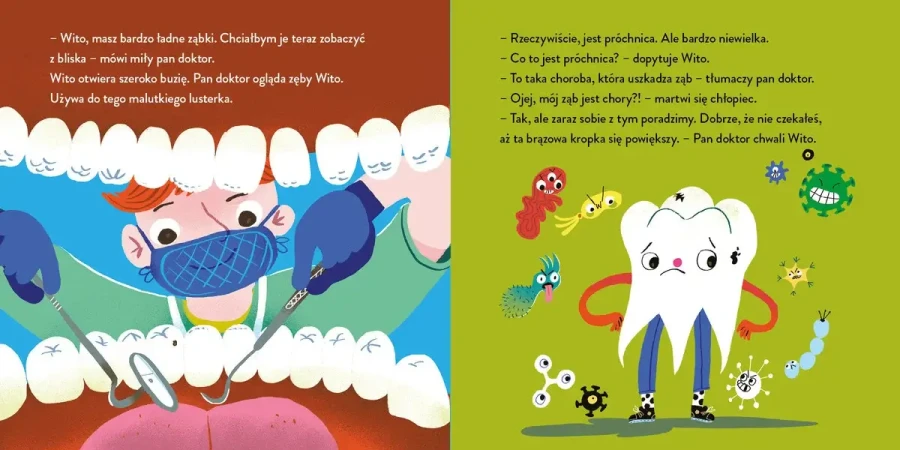 Jano i Wito u dentysty / Wydawnictwo Mamania