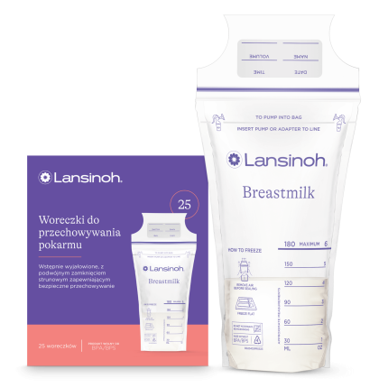 Woreczki na pokarm 25 szt. / Lansinoh